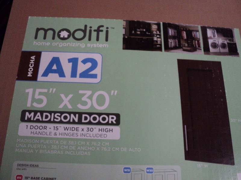 lot 53 image: 2 Mocha Modifi Madison Doors 15 x3...