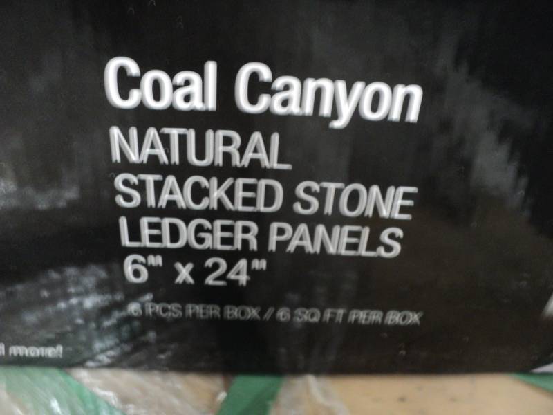 lot 83 image: 7 boxes of Coal Canyon Natural Stac...