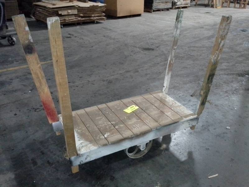 lot 4027 image: Hamilton Brand Railroad Cart