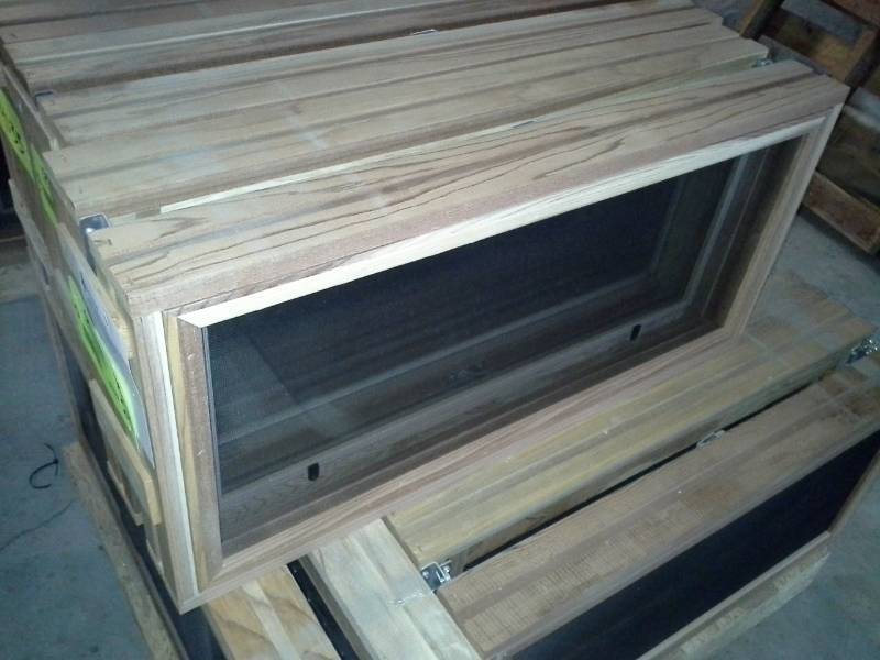 lot 4039 image: Pair of New Basement Windows