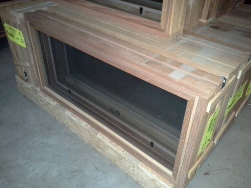 lot 4041 image: Pair of New Basement Windows