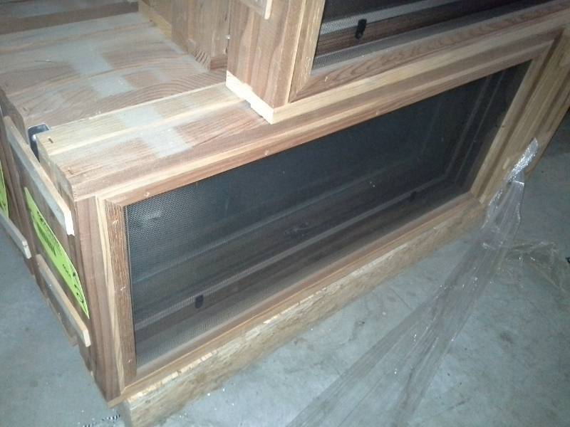 lot 4043 image: Pair of New Basement Windows