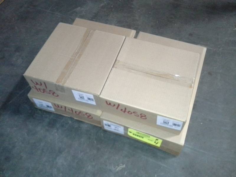 lot 4058 image: Furniture Set - 2 Kiddie Adirondack Chairs, 2 Kiddie Side Tables