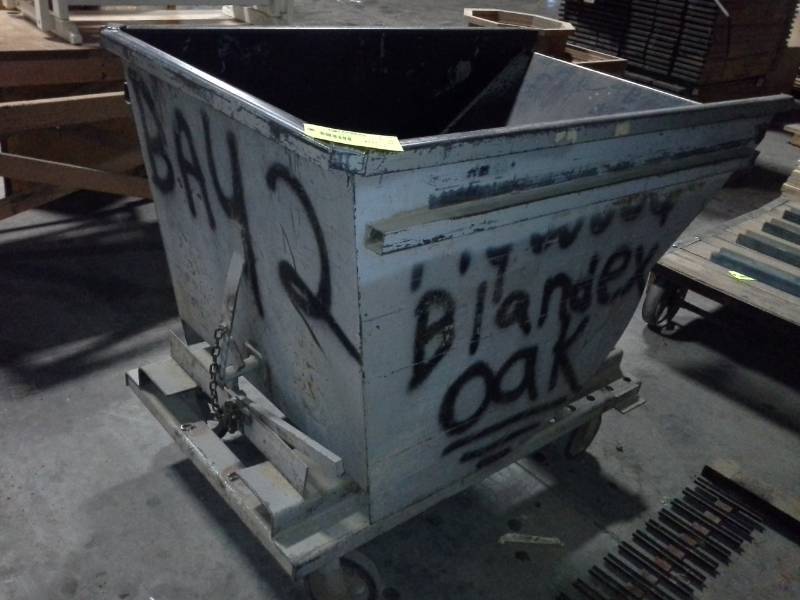 lot 4117 image: Metal Dump Bin