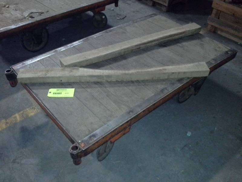 lot 4126 image: Heavy Duty Nutting Cart