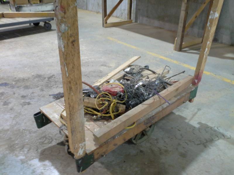 lot 4235 image: Jakes Brand Railroad Cart