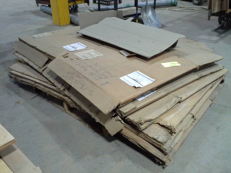 lot 4269 image: Stack of Gaylord Carboard Boxes