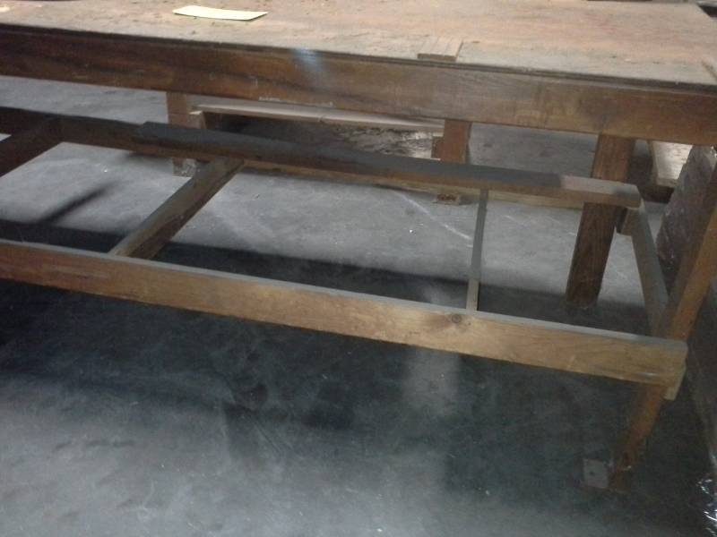 lot 4318 image: Pair of Workbench Tables