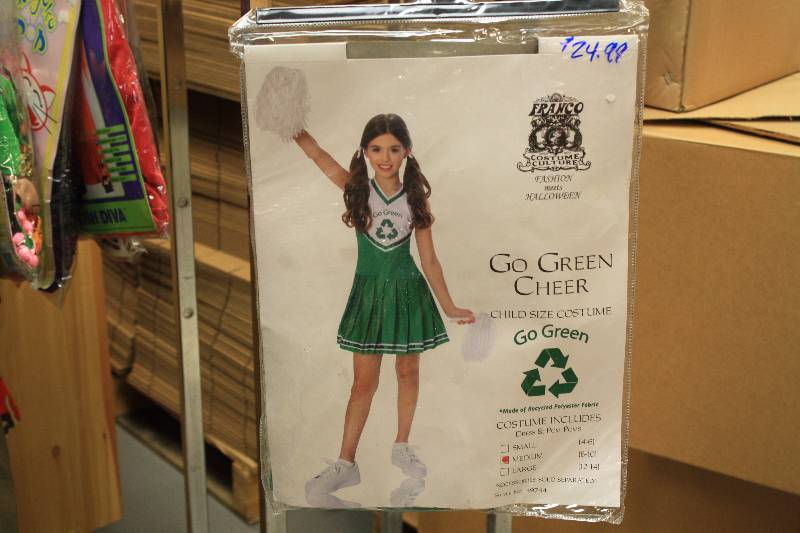 lot 201 image: Cheering Costume Medium 8-10 New - MSRP $24.99