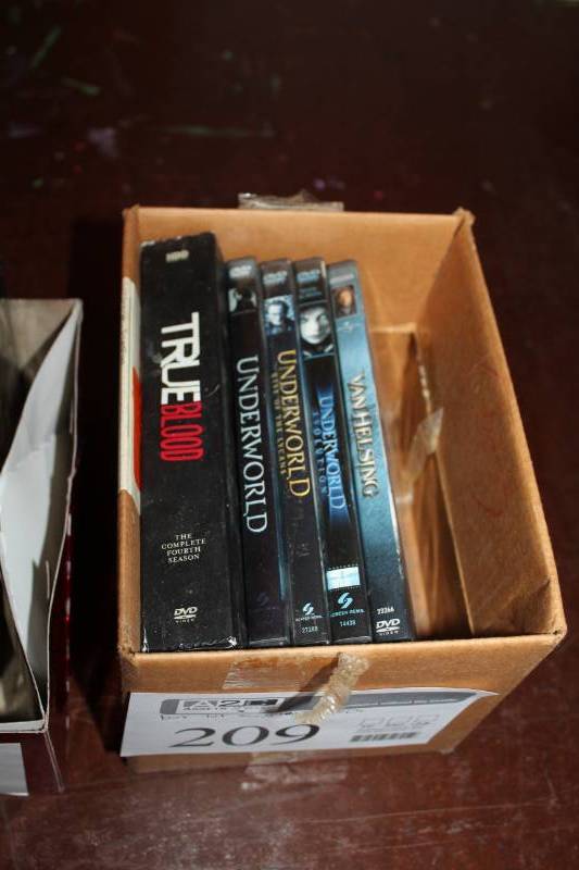 lot 209 image: DVDs - Underworld, True Blood, And More