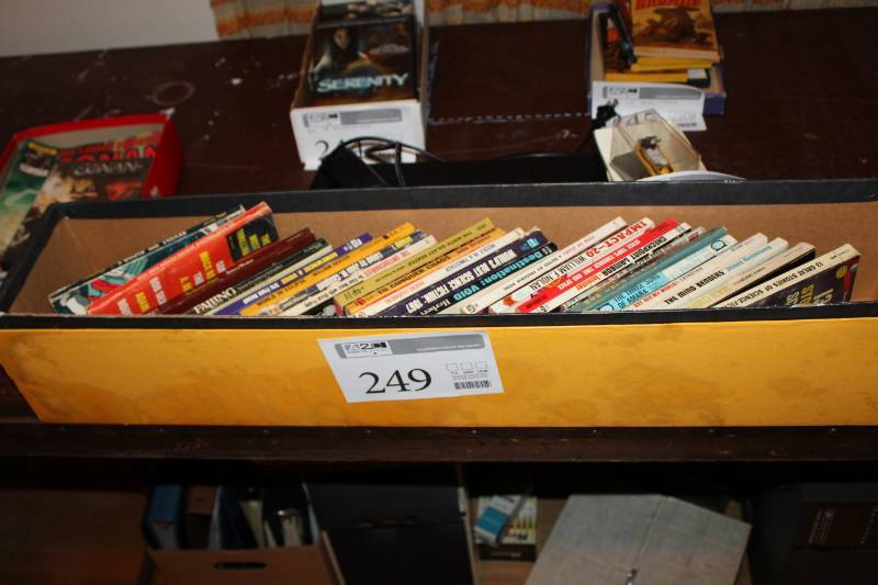 lot 249 image: Paperback Books