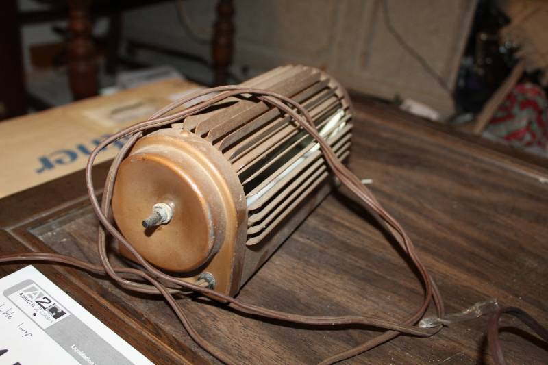 lot 145 image: Louvre-Lite Portable Lamp