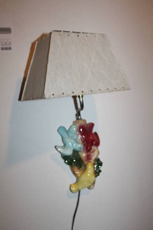 lot 261 image: Vintage Wall Lamp