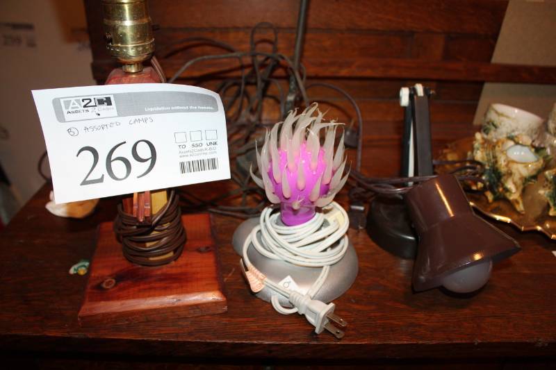 lot 269 image: Table Lamps
