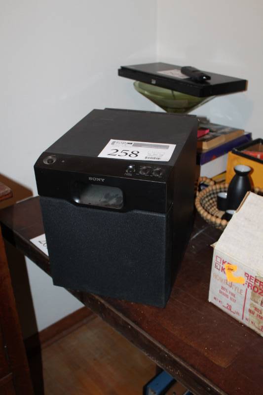 lot 258 image: Sony Subwoofer