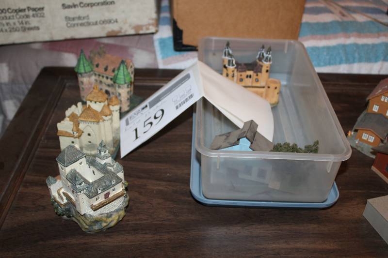 lot 159 image: Ks Collections Replica Buildings Table Dcor