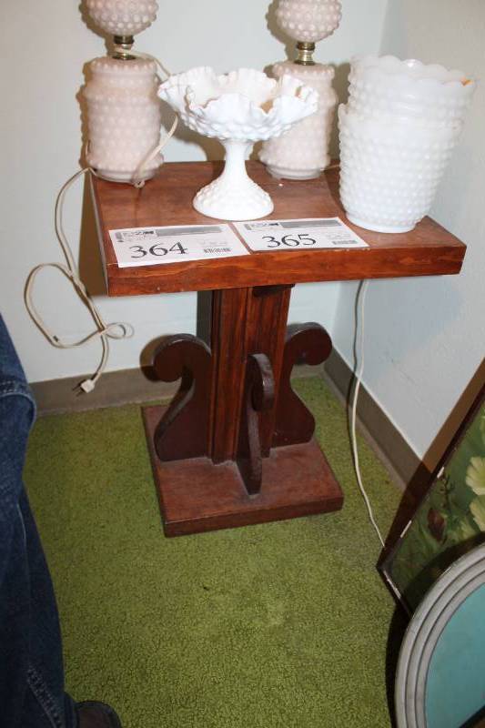 lot 365 image: Wood Night Stand