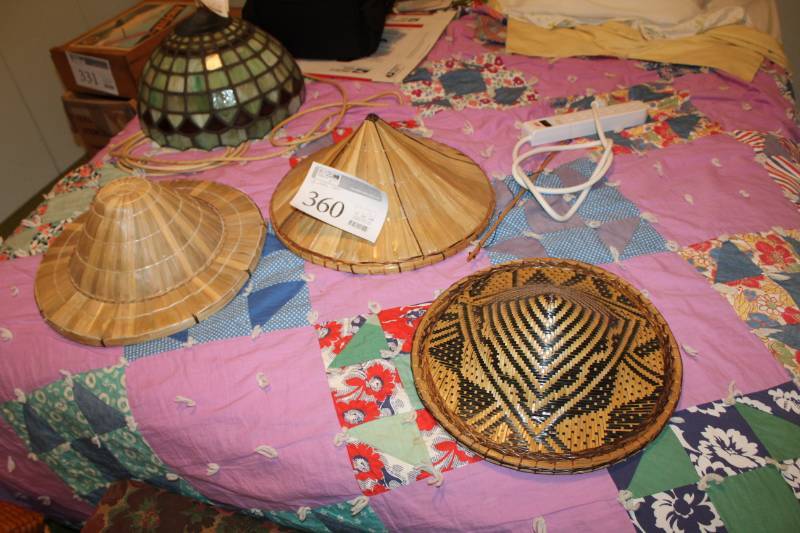 lot 360 image: Wood Hats Wall Dcor