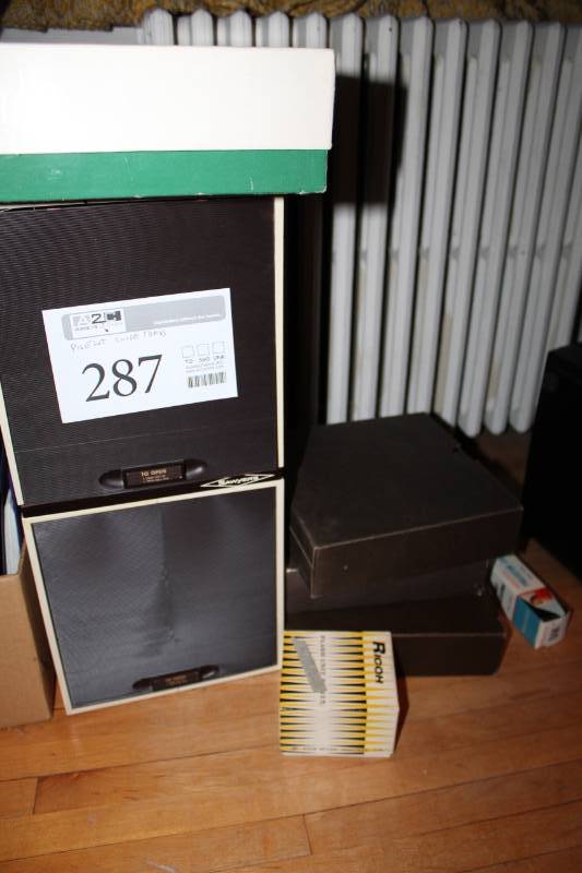 lot 287 image: Vintage 60s 35mm Slide Projector Trays