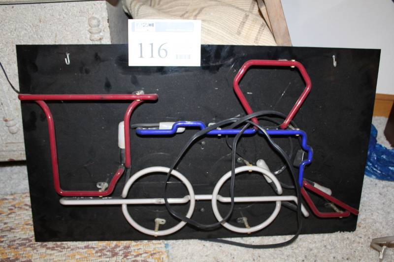 lot 116 image: Train Neon Light