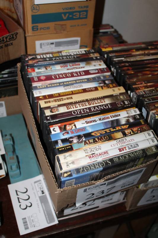 lot 237 image: DVDs