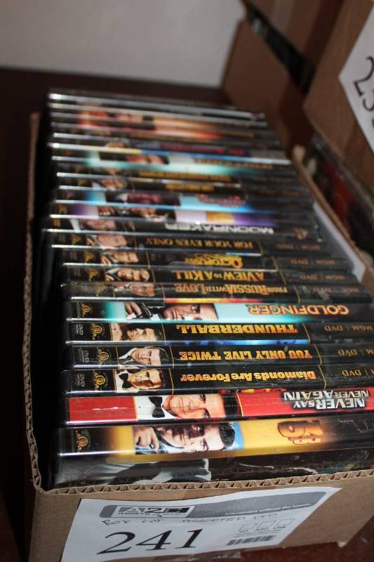lot 241 image: DVDs