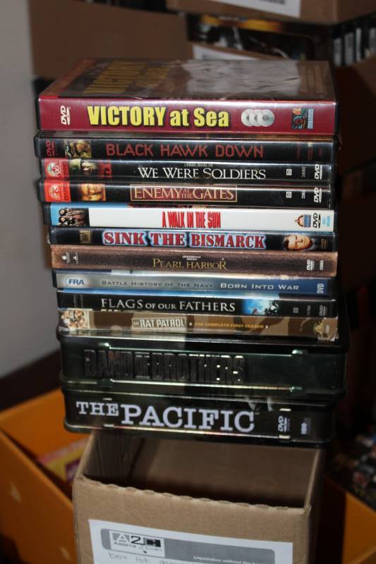 lot 206 image: DVDs - Various Titles