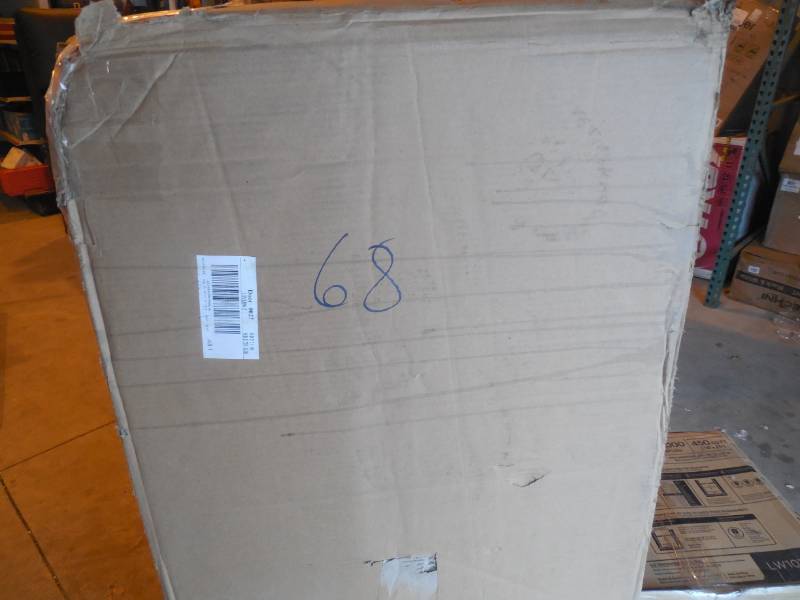 lot 69 image: alcove Harbortown Leather-Look Upholstered Platform Storage Bed - queen