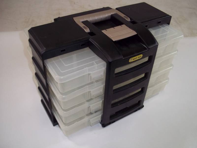 lot 142 image: Bait Box Tackle Box