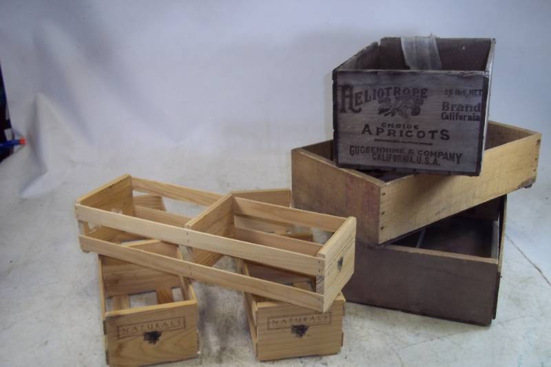lot 156 image: 6 Wood Crates