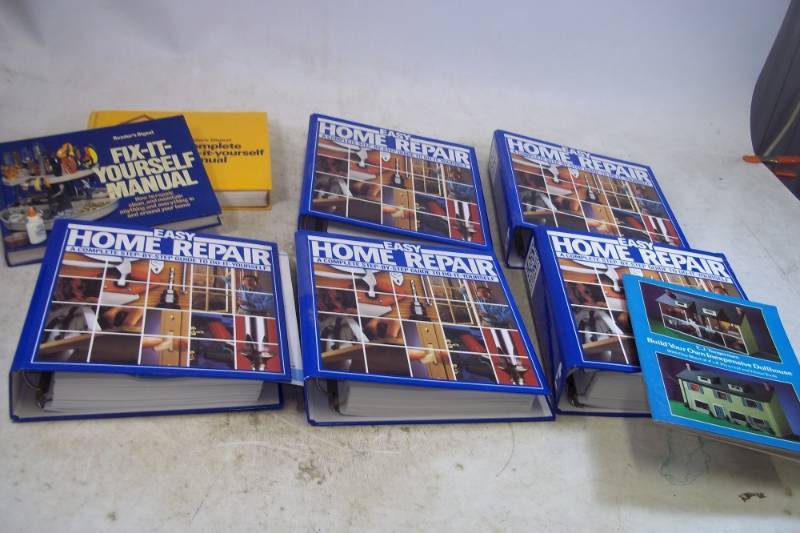 lot 164 image: Home Repair Books