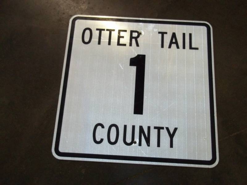 lot 167 image: Otter Tail County 1 Sign