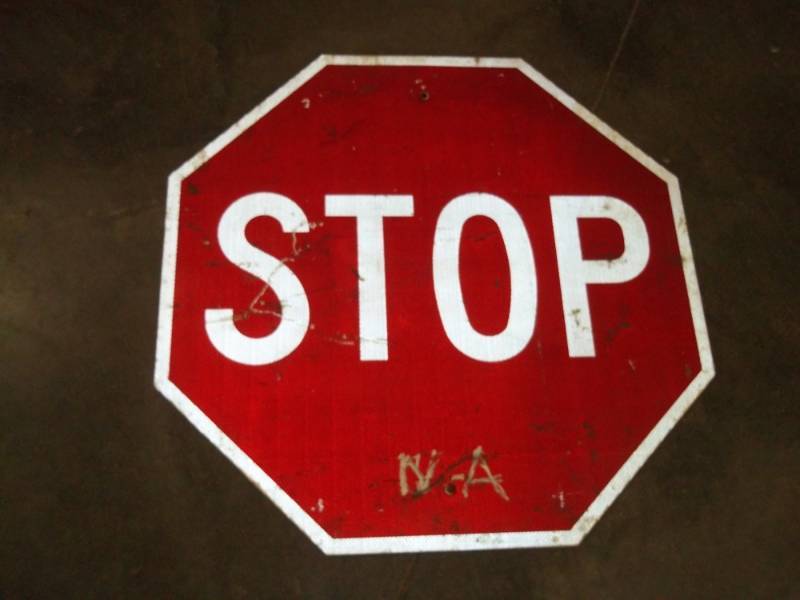 lot 168 image: Stop Sign
