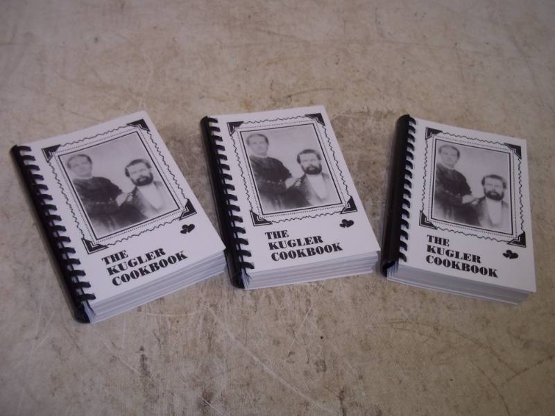 lot 185 image: 3 Kugler Cookbooks