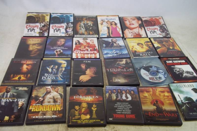 lot 204 image: 20 DVDs