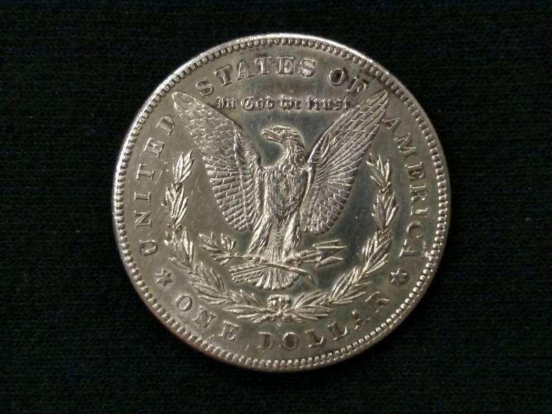 lot 4 image: 1878 S Morgan Silver Dollar...