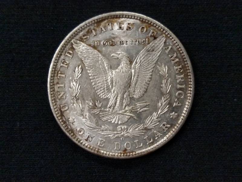 lot 7 image: 1881 O Morgan Silver Dollar...