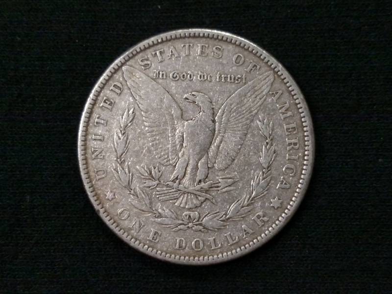 lot 8 image: 1882 Morgan Silver Dollar...