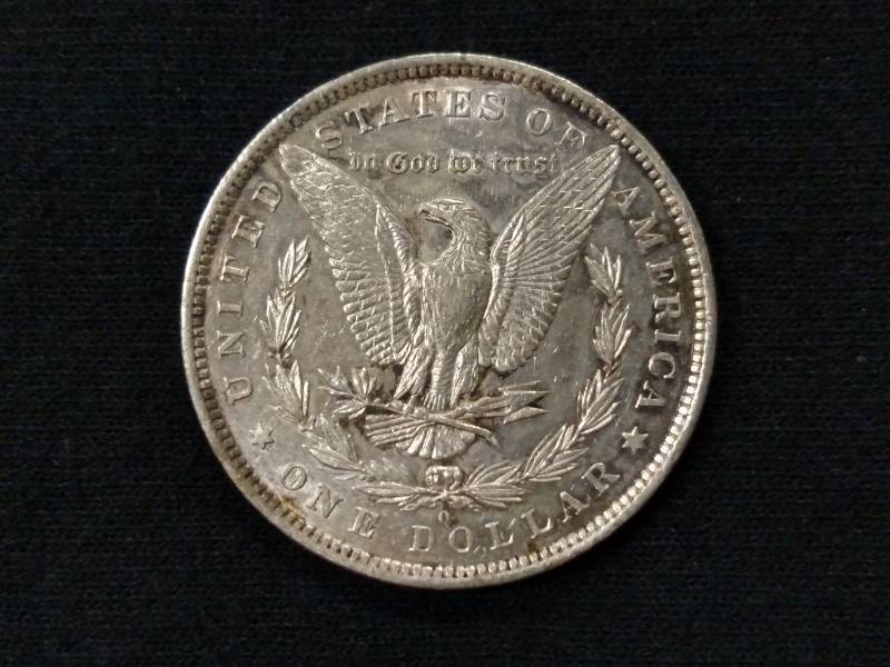 lot 9 image: 1882 O Morgan Silver Dollar...