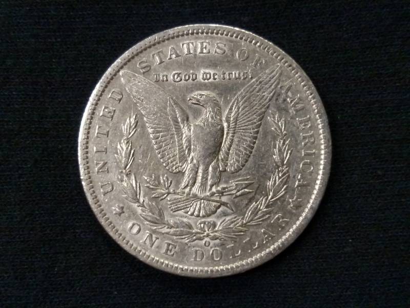 lot 17 image: 1891 O Morgan Silver Dollar...
