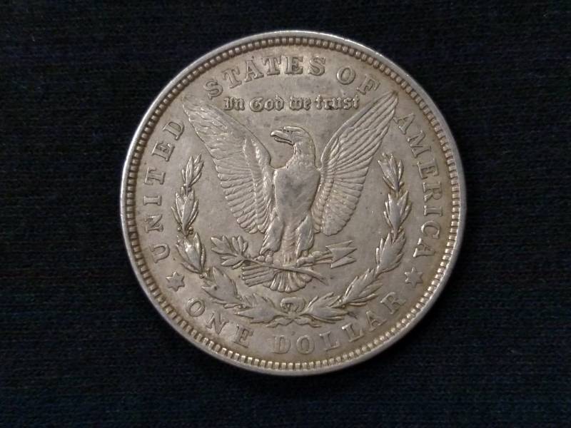 lot 22 image: 1921 D Morgan Silver Dollar...