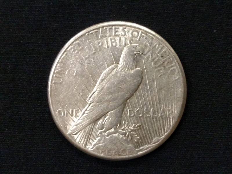 lot 27 image: 1922 S Peace Silver Dollar...