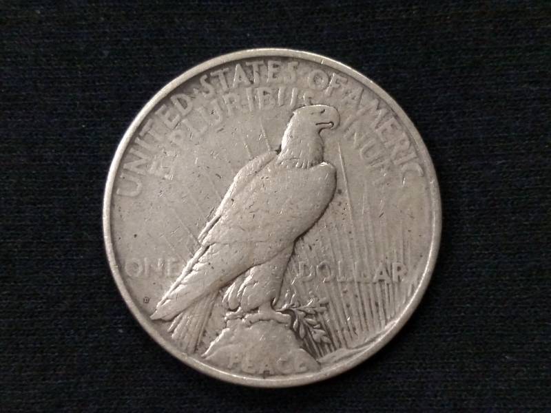 lot 32 image: 1926 D Peace Silver Dollar...