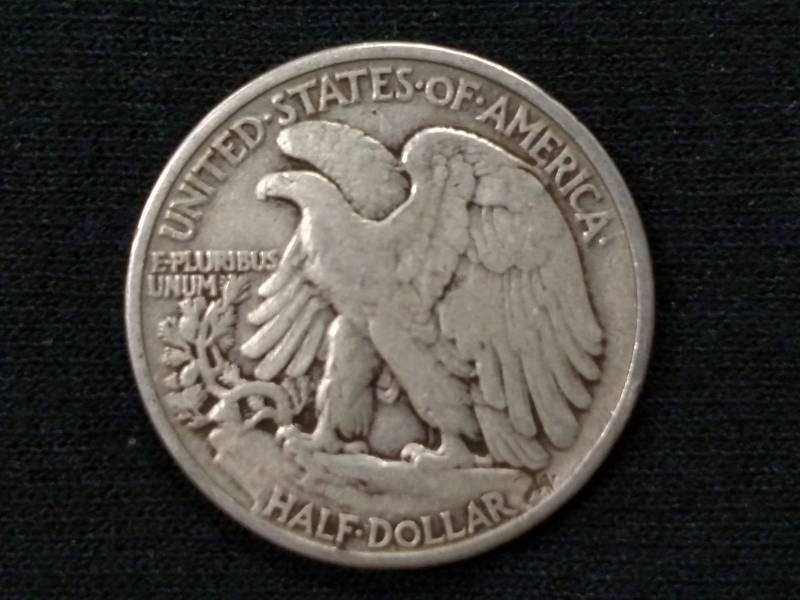 lot 40 image: 1940 Walking Liberty Silver Half Do...