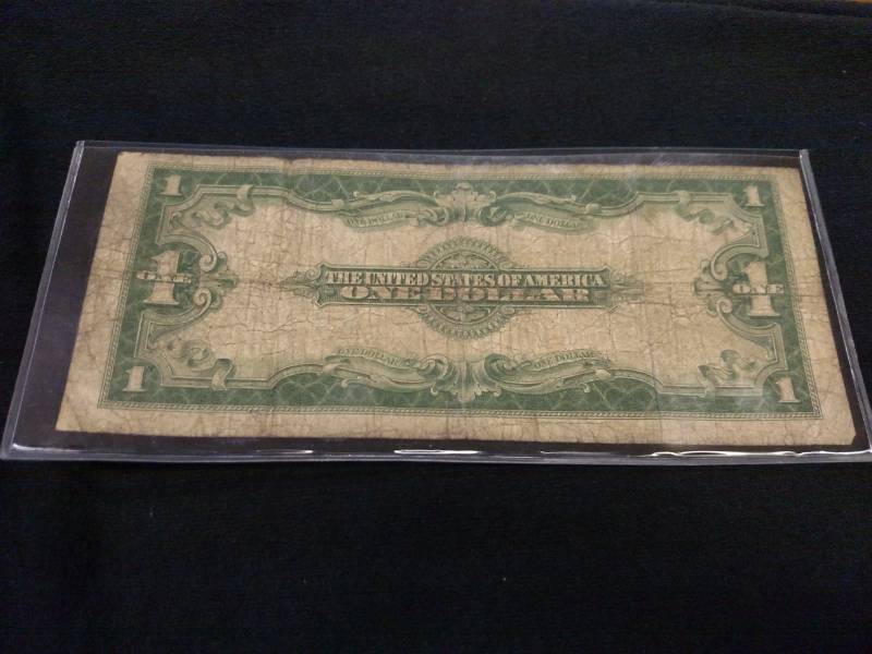 lot 64 image: 1923 Large Size $1 Silver Certifica...