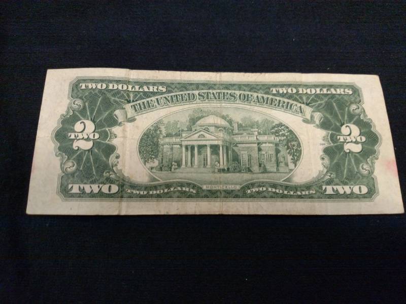 lot 66 image: 1953 $2 Red Seal Note...