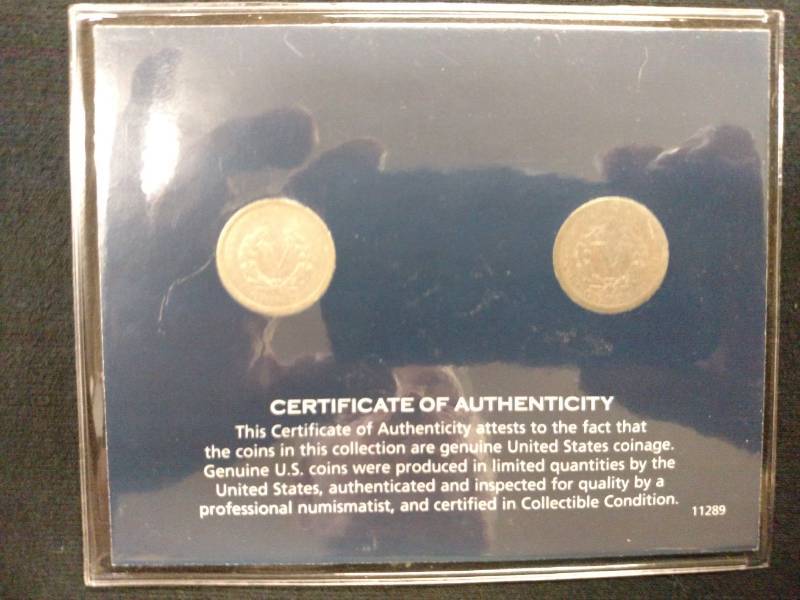 lot 73 image: 1903 & 1910 V Nickels Set...
