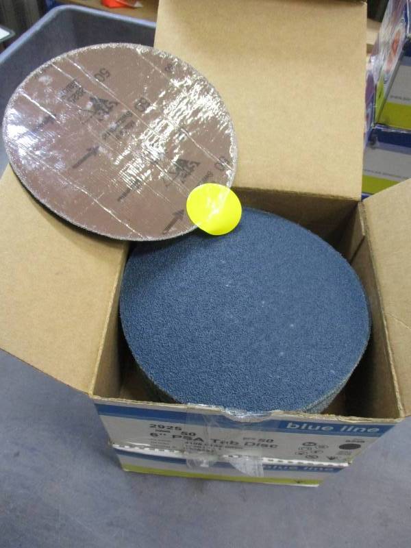lot 24 image: 2925 Pressure sensitive adhesive TAB DISC