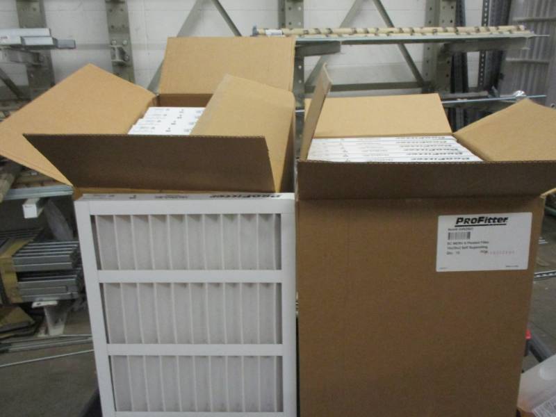 lot 65 image: 16W x 25H x 2D MERV 8 Standard Capacity Self Supporting Pleated Air Filter