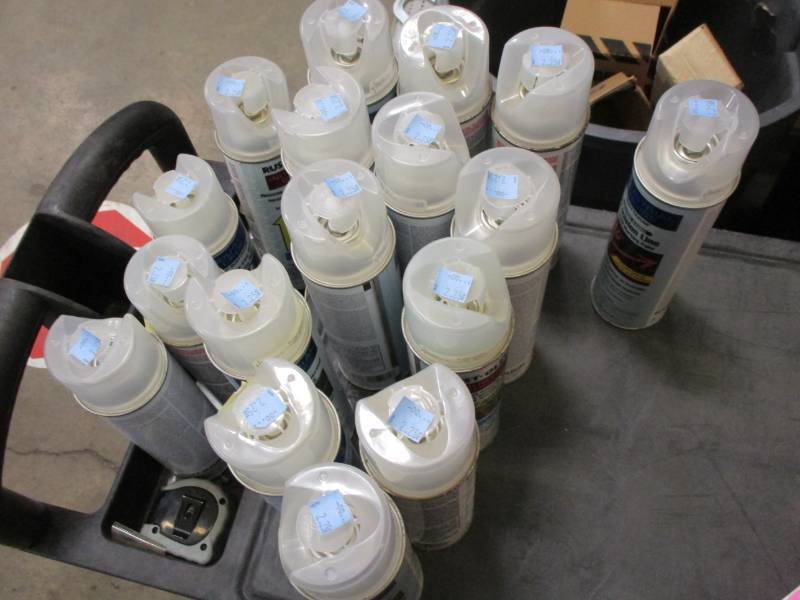 lot 72 image: Marking Paint - Clear